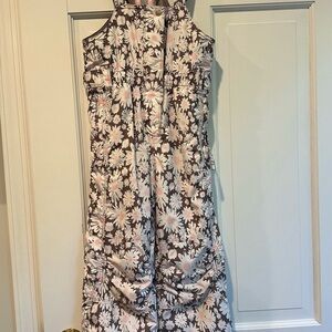 Poivre Blank, 6-7 years old girl ski bib.